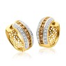 14K Solid gold earrings