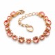 Bracelet “Classic IV” (Rose Peach) embellished with Crystals by Swarovski®
