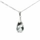 Hõbedane ripats „Baroque“ Swarovski® kristallidega