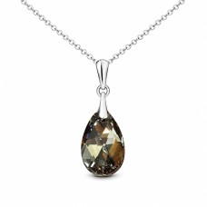 Hõbekaunistus „Baroque (Silver Night)“ 925 hõbedast Swarovski® kristallidega