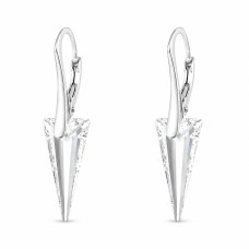 925 Sterling Silver Earrings “Spike” created with Crystals by Swarovski®
