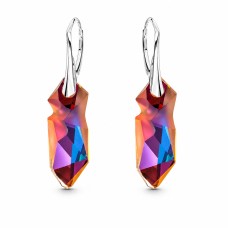 Naiste kõrvarõngad Diamond Sky „Kaputt (Volcano)“ koos Swarovski kristallidega