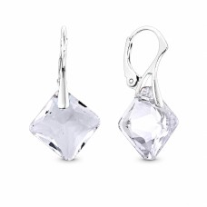 925 Sterling Silver Earrings “Shimmer” created with Crystals by Swarovski®