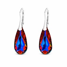 Naiste kõrvarõngad Diamond Sky „Rainbow Waterfall (Volcano)“ koos Swarovski kristallidega