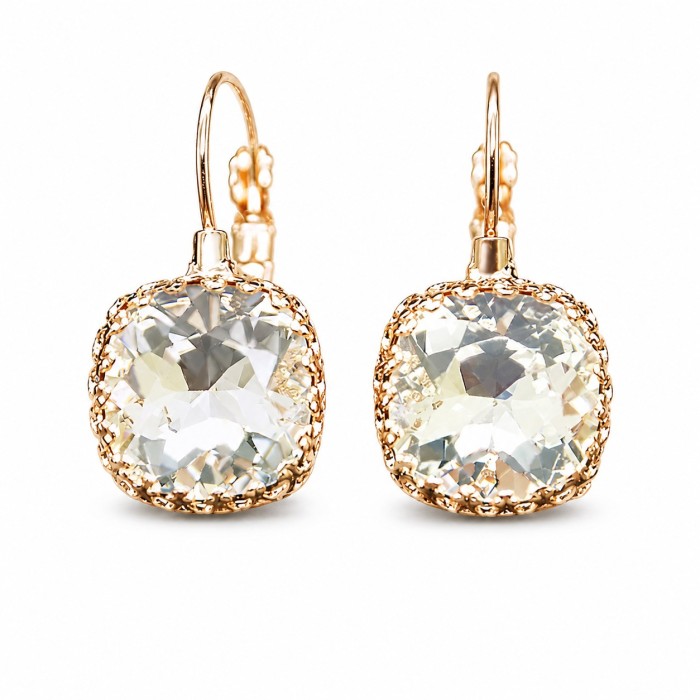 Kõrvarõngad „Vintage V2“ Swarovski® kristallidega
