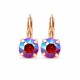 Earrings “Glory II” (Rose Gold) dazzling with Crystals by Swarovski®