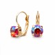 Earrings “Glory II” (Rose Gold) dazzling with Crystals by Swarovski®