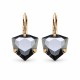 Naiste kõrvarõngad Diamond Sky „Bermuda Triangle (Light Chrome)“ koos Swarovski kristallidega