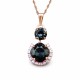 Komplekt naistele DiamondSky „Clarice VI“ (Graphite) Swarovski® kristallidega