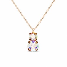 Ripats naistele DiamondSky „Juno IV“ (Aurora Borealis) Swarovski kristallidega