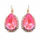 Kõrvarõngad „Celestial Drop III (Lotus Pink DeLite)“ Swarovski® kristallidega