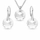 Hõbedane ehtekomplekt naistele „Marianne“ Swarovski® kristallidega