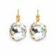 Серьги «Фантазия» с кристаллами Swarovski®