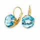 Earrings “Fantasy” (Aquamarine) created with Crystals by Swarovski®