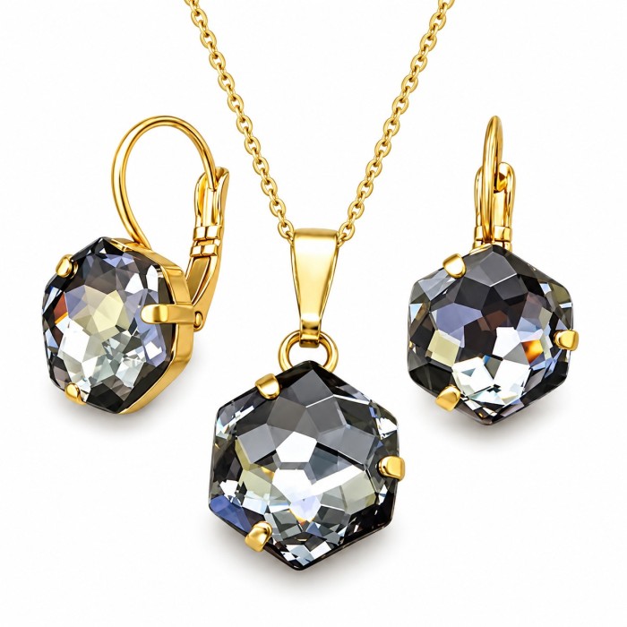  Komplekt „Fantasy (Silver Night)“ koos Swarovski® kristallidega