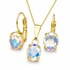  Komplekt „Mystic II (Aurora Borealis)“ koos Swarovski® kristallidega