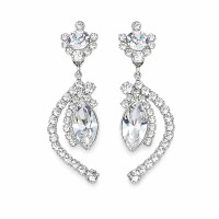 Earrings “J’Adore V” created with Crystals by Swarovski®