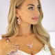 Komplekt „Fillory Magic (Light Rose)“ koos Preciosa® kristallidega
