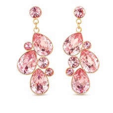 Earrings “Fillory Magic (Light Rose)” with Preciosa® crystals