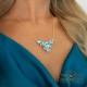 Ehtekomplekt naistele „Fillory Magic (Aqua Bohemica)“ Preciosa® kristallidega