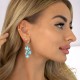 Ehtekomplekt naistele „Fillory Magic (Aqua Bohemica)“ Preciosa® kristallidega