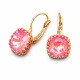 Ehtekomplekt naistele „Vintage V (Lotus Pink DeLite)“ Swarovski® kristallidega