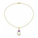 925 Sterling Silver Jewelry Set “Crystal Drop (Aurora Borealis)” with Preciosa® crystals