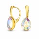Naiste kõrvarõngad Diamond Sky „Crystal Drop (Aurora Borealis)“ koos Preciosa® kristallidega