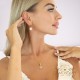 Naiste ehete komplekt „Crystal Drop (Honey)“ koos Preciosa® kristallidega