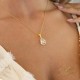 Naiste ehete komplekt „Crystal Drop (Honey)“ koos Preciosa® kristallidega