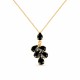 Jewelry Set “Amber II (Jet)” created with Preciosa® crystals