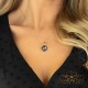Женский комплект «Ослепительный Блеск V (Silver Night)» с кристаллами Swarovski®