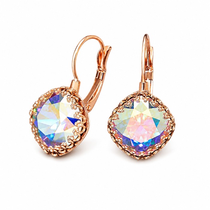 Ehtekomplekt naistele „Vintage IV (Aurora Borealis)“ Swarovski® kristallidega
