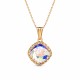 Ehtekomplekt naistele „Vintage IV (Aurora Borealis)“ Swarovski® kristallidega