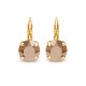 Naiste kõrvarõngad Diamond Sky „Glory II (Rose Gold)“ koos Swarovski kristallidega