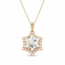 Pendant “Snowflake” created with Crystals by Swarovski®