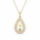 Pendant “Atlantis” (Aurora Borealis) dazzling with Crystals by Swarovski®