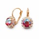 Kõrvarõngad „Glory II (Light Siam Shimmer)“ Swarovski® kristallidega