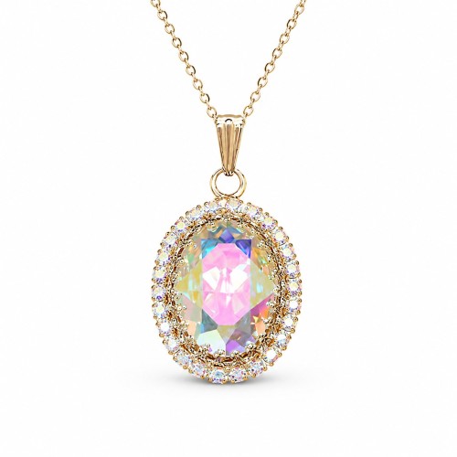 Pendant “Solar Illusion (Aurora Borealis)” created