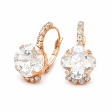 Серьги «Крит» с кристаллами Preciosa®
