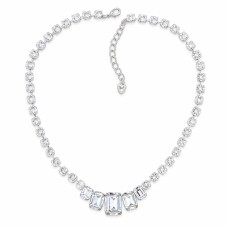 Naiste kaelakee Diamond Sky „Modern II“ koos Swarovski kristallidega