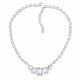 Necklace “Modern II” created with Crystals by Swarovski®