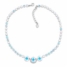 Pulmakaelakee „Pimestav Sära (Aurora Borealis)“ Swarovski® kristallidega