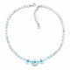 Pulmakaelakee „Pimestav Sära (Aurora Borealis)“ Swarovski® kristallidega