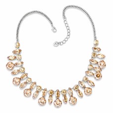 Pulmakaelakee „Kristalliharu (Golden Shadow)“ Swarovski® kristallidega