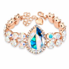 Käevõru naistele DiamondSky „Celestial Drop II (Aurora Borealis)“ Swarovski kristallidega