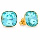 Naiste kõrvarõngad Diamond Sky „Glare (Light Turquoise)“ koos Swarovski kristallidega