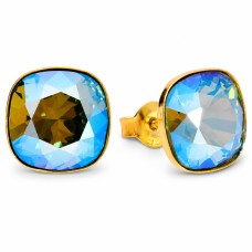 925 Sterling Silver Earrings “Glare (Black Diamond Shimmer)” created with Crystals by Swarovski®