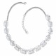 Свадебное колье «Модерн III» с кристаллами Swarovski®
