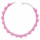 Naiste kaelakee Diamond Sky „Glare IV (Lotus Pink DeLite)“ koos Swarovski kristallidega